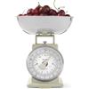 Salter Bilancia da cucina meccanica senza tempo Salter SA00562BFEU12 - capacità di 5kg, ciotola lavabile in lavastoviglie da 1 litro, design classico, quadrante a cifre grandi di facile lettura, 22 cm, crema