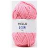 HELLO LOVE Filato, rosa tenero, 100g