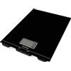 Salter 1172 BKDR - Bilancia elettronica Premium, per alimenti, piattaforma ultrasottile,capacità massima 5 kg, elegante, facile da leggere, funzione Aggiungi e pesa, per liquidi e fluidi, nera