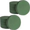 cyclingcolors 8x Gommapiuma per composizioni floreali fiori secchi fresche schiuma spugna creazioni piccole rotondo cilindrico, 8x4cm
