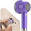 Avilia Levapelucchi Elettrico Ricaricabile USB 5W con Accessori Pulizia - Efficiente su Vestiti, Moquette e Biancheria, ABS, Viola