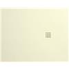 Tamanaco Piatto doccia 80x90 h.3 in ceramica avorio opaco Ceramic.30 di Tamanaco
