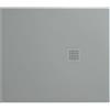 Tamanaco Piatto doccia 80x90 h.3 in ceramica cemento opaco Ceramic.30 di Tamanaco
