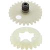 The Lord of the Tools Set di 2 Kit di Ingranaggio A Vite Senza Fine E Ruota Dentata per Pompa Olio Compatibile con Stihl 028 038 MS380 MS381 Sostituisci 1119 640 7100 E 1119 642 1501