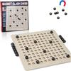 ZUNIPLEX Gioco degli scacchi magnetico,scacchiera magnetica,scacchi da battaglia con effetto magnetico,scacchiera portatile per viaggiare,gioco degli scacchi magnetico per bambini e adulti