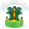 sacemontic Giocattolo di Sprinkler, Giocattoli Splash Play, Irrigatore per Bambini, Outdoor Sprinkler Toy, Dino d'Acqua Sprinkler, Giocattolo Sprinkler Per Bambini, Sprinkler Giocattolo Cortile, Giardino