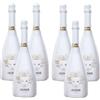 Mood Wine - Spumante Extra Dry Vino Bianco - Ideale per Feste e Aperitivo - Made in Italy - Mood White Gold CASSA da 6 Bottiglie da 75cl