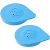 ECSiNG 2 pezzi, tappo per serbatoio del detergente per parabrezza, compatibile con Nissan Micra Note K12 E11, coperchio in plastica per serbatoio del parabrezza dell'auto