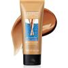 Boobeen Fondotinta per gambe e corpo, copertura impermeabile per il trucco delle gambe, illuminatore, luminosità, uniforma il tono della pelle, 4 oz
