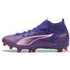 PUMA Scarpe da calcio ULTRA 5 MATCH+ FG/AG, Rosa/Bianco/Altro