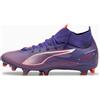 PUMA Scarpe da calcio ULTRA 5 MATCH+ FG/AG da donna, Rosa/Bianco/Altro