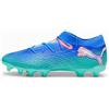 PUMA Scarpe da calcio FUTURE 7 PRO+ FG/AG, Blu/Verde/Bianco/Altro