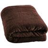 EDB Asciugamano da bagno grande, 100 x 200 cm, 600 g/m², super morbido, 100% cotone egiziano, XL, per asciugatura rapida, altamente assorbente, ad asciugatura rapida (cioccolato)