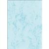 SIGEL DP551 Carta da Lettere / Carta marmorizzata, azzurro, A4, 200 g, 50 fogli