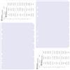 DY.2ten 14 Fogli Bianco Divisori Raccoglitori ad Anelli A5,6 Fori Plastica Divisorio Pagina Indice Tab,per A5 Quaderni ad Anelli, per Scuola o Ufficio(21cm x 14.2cm)