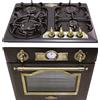 Kaiser Gas Set EH 6355 Em+KG 6325 Em, Set di forni elettrici, Autonomo, 79L, Forno da incasso, 10 funzioni, Sistema intelligente+Forno a gas da incasso 60 cm