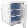 ElevateIQ Mini Beauty Fridge Cosmetici Frigorifero compatto da 10 litri Riscaldamento Congelatore Frigorifero for la casa 'auto Materiale ABS Congelatore Frigoriferi compatti (Spina USA 110 V)