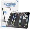 XIRON Effetto Carta Pellicola Protettiva per iPad Pro 11 pollici 2024 M4, Pellicola di Carta PET Opaca per Apple Pencil, Scrive e Disegna come Carta, Antiriflesso/Anti-impronta, 2 Pezzi