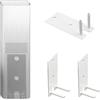 Generic 1 paio di staffe per montaggio a parete compatibili con altoparlanti surround Bose OmniJewel Lifestyle 650 Home Entertainment System 700, bianco