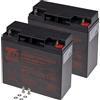 T6 Power Set di batterie T6 Power per APC Smart-UPS SMT1500I, VRLA, 12 V