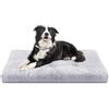 Nobleza Letto per Cani Lavabile Grandi, Cuccia Cane Interno Ansiolitico Super Morbido e Soffice, Cuscino Cani Grandi di Alta qualità con Fondo Antiscivolo, Materassino Cane, 95x60x10 cm, L