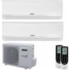 Aermec Climatizzatore Condizionatore AERMEC Dual split 9+9 Serie SPG Inverter Con MPG420 R-32 WI-FI OPTIONAL 9000+9000