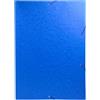 Exacompta - Ref. 59507E Cartella ad elastico 3 lembi carta lucida 600 g/mq Nature Future - A3 Blu