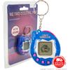 Boooh.it RETRO DIGITAL PET POCKET GAME : VIDEOGAME ANIMALETTO VIRTUALE IN OVETTO BLU TASCABILE + PORTACHIAVE
