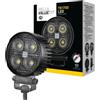HELLA VALUEFIT 1G0 357 111-002 LED-Faro da lavoro, Valuefit TR1700, 24/12V | Bullonato/montaggio - Staffa di montaggio orientabile - Illuminazione a breve distanza - Cavo: 800mm - Spina: estremità del