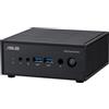 ASUS PN42-BBN200MV Mini PC Barebone, Processore Intel N200, Scheda Grafica Intel UHD, supporta fino a 3 Display, SSD Gen3 M.2 NVMe, LAN da 2,5 Gb, WiFi 6E, Nero