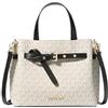 MICHAEL KORS Borsa Emilia Piccola Pelle Ciottoli, Van/Nero