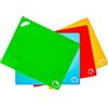 Axer Set Taglieri Plastica Cucina - 4 Pezzi Tagliere da Cucina Professionale Grande - Tagliere Flessibile - Set di Taglieri Colorati da Cucina