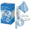 Safety Kit Completo Prontex Rapid Mask per Aerosolterapia - Ampolla, Maschera Adulti, Tubo e Accessorio Nasale