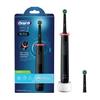 Oral-b pro 3 black spazzolino elettrico + 2 refill