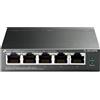 TP-Link SWITCH 5P LAN Gigabit TP-LINK TL-SG105PE con 4P PoE+ -Garanzia a vita TL-SG105PE-OUT