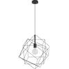 Eglo STRAITON Lampadario a Sospensione, Nero