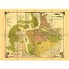 Artery8 Irkutsk Map Vintage XL Giant Panel Poster (8 Sections) Carta geografica Vintage ▾ Manifesto