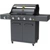 GRLLR PRIME BARBECUE A GAS G4S 4 FUOCHI CON FORNELLO LATERALE