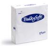 BULKYSOFT Tovaglioli monouso cm 38x38 2 veli 40 pezzi bianco (minimo 36 confezioni)