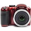KODAK AZ252 Astro Zoom Bridge Camera - Nero/Rosso (16, 44 MP, Zoom Ottico 25x,