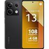 Xiaomi Redmi Note 13 5G 6+128GB, Fotocamera Super-clear da 108 MP, Schermo da 6.67, 5.000 mAh, Nero (IT Versione)