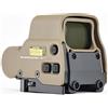 ACEXIER Riflesso olografico 1x Red Dot Sight ottica Picatinny Weaver 20 mm base di montaggio a sgancio rapido per la caccia tattica Airsoft (Tan)