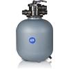 Gre FIS500 - Filtro a sabbia per piscina senza pompa. Per piscine interrate, autoportanti o fuori terra fino a 10.000 L.