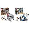 LEGO Star Wars Walker AT-TE, Set da La Vendetta dei Sith & Star Wars Battle Pack