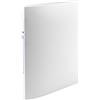 Exacompta - 54178E - 1 Raccoglitore Opak con Etichetta - Polipropilene Opaco 0.5 mm - 2 Anelli Tondi 15 mm - Dorso 20 mm - F.to Esterno 25x32 cm per A4 - Colore: Bianco