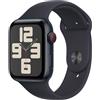 Apple Watch SE GPS + Cellular Cassa 44mm in Alluminio Mezzanotte con C