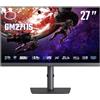 Cooler Master COOLER MASTER MONITOR GAMING 27 LED IPS 16:9 QHD 0,5 MS 180HZ, PIVOT, DP/HDMI, MULTIMEDIALE, GM2711S CMI-GM2711S-EK