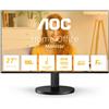 AOC AOC Q27B3CF2 - B3 Series - monitor a LED - 27 - 2560 x 1440 QHD @ 100 Hz - IPS - 1500:1 - 1 ms - HDMI, USB-C - altoparlanti - nero Q27B3CF2
