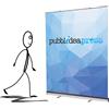 TuoGadget "Banner Roll Up Giaiant 200 x 200 cm"