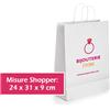 TuoGadget "Shopper personalizzate di carta M"